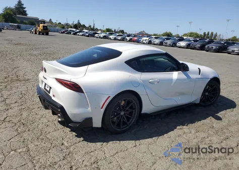 2025 Toyota Supra Base из США, поврежденный, VIN WZ1DB0G02SW068450